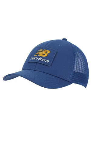 Stacked Patch Logo Galaxy Blue Trucker Hat image number 1