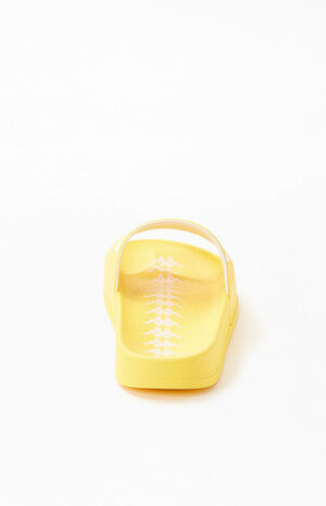 Women's Yellow 222 Banda Adam Slide Sandals image number 3