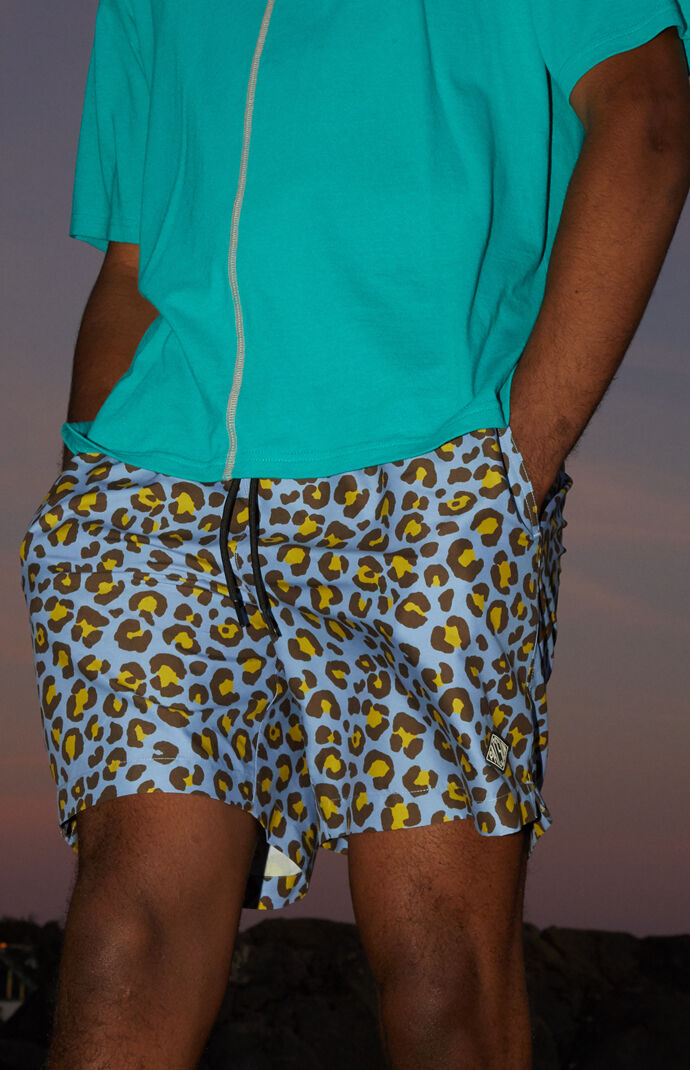 Blue Cat 17" Swim Trunks