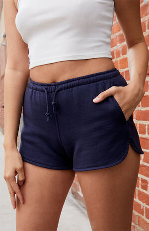 John Galt Navy Summer Thermal Shorts | PacSun