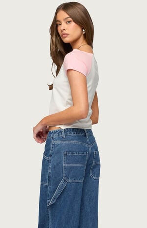 Liva Contrast Raglan T-Shirt image number 3