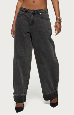 Kella Low Rise Baggy Jeans image number 1