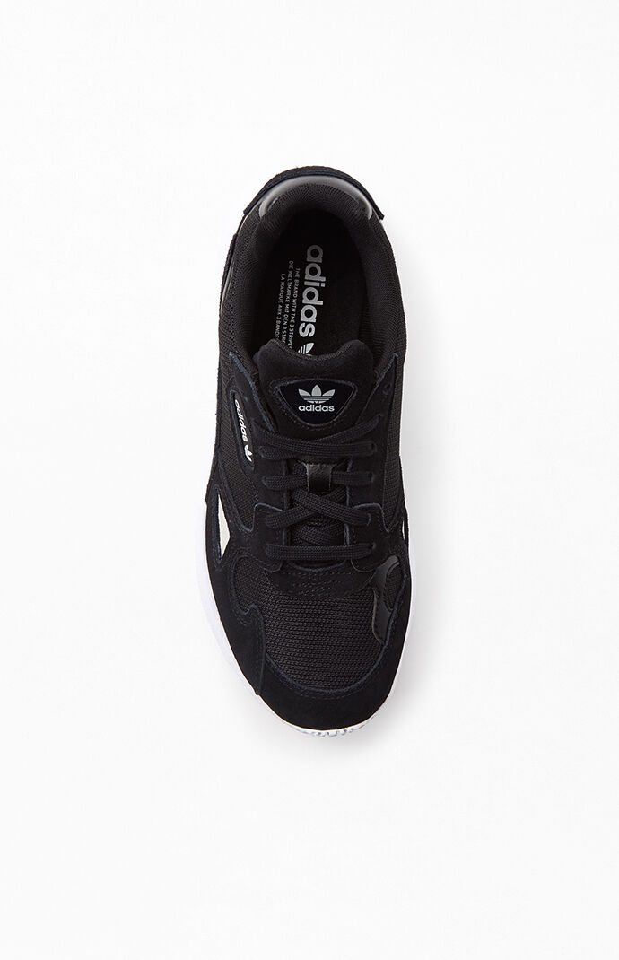 Women's Black & White Falcon Sneakers