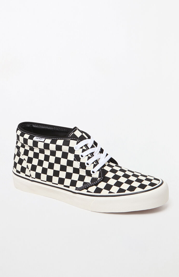 pacsun checkered vans