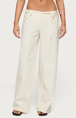 Raphael Tie Belt Pants image number 1