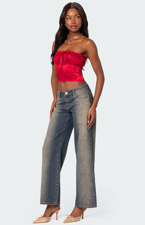 Elaine Satin Corset image number 3