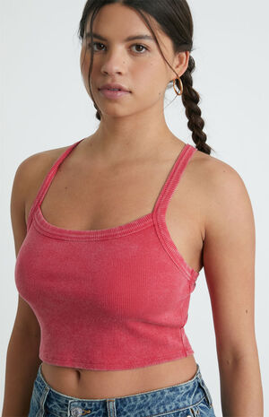 Honey Ribbed Tank Top image number 1