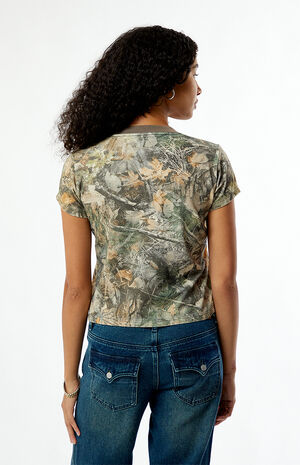 x PacSun Camo Mini T-Shirt image number 4