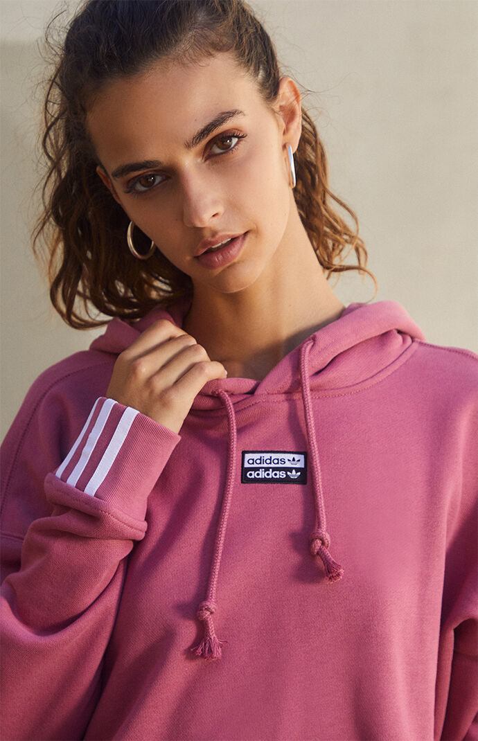 adidas vocal cropped hoodie sweatshirt