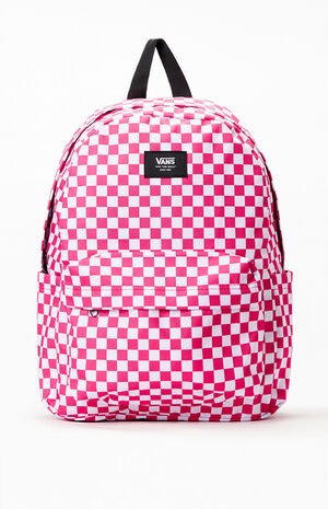 Kids Old Skool Grom Check Backpack image number 1