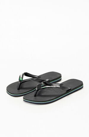 Women's Brazil Logo Flip Flop Sandals image number 1