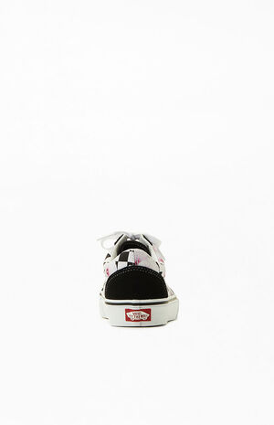 Floral Checkered Old Skool Sneakers image number 3