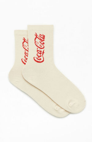 By PacSun Coke Script Crew Socks image number 2
