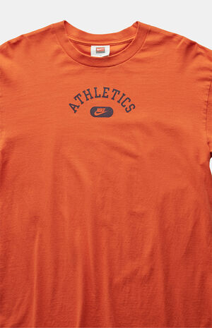 Orange 2000s Nike Graphic T-Shir image number 3