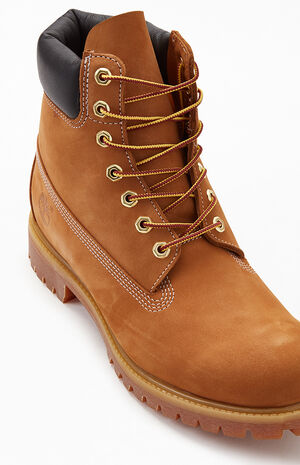 Assert temperament overzien Timberland Brown Premium Waterproof Leather Boots | PacSun