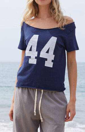 Blue 44 Robyn Off-The-Shoulder Top image number 2