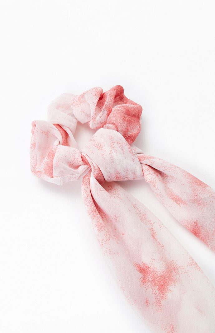 Tie Dye Flowy Scrunchie