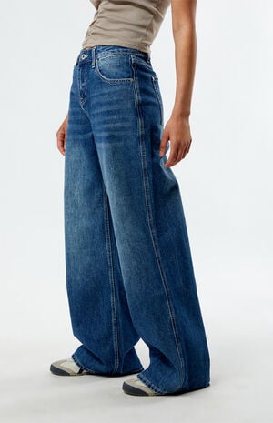 Low Rise Baggy Release Jeans image number 3
