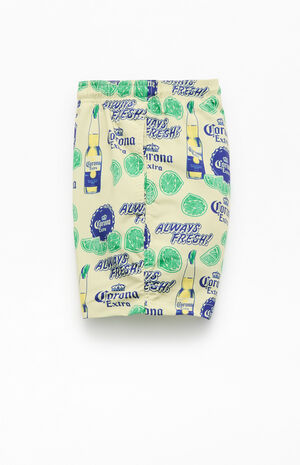 Corona And Lime Swim Trunks image number 3