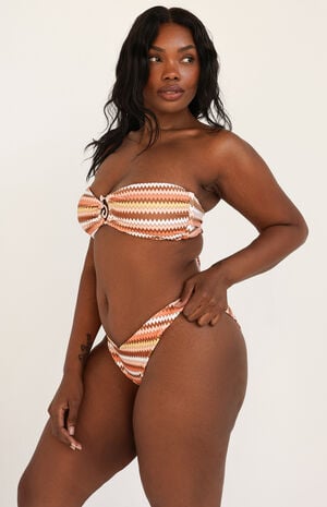 Lotus Bandeau Bikini Top image number 6