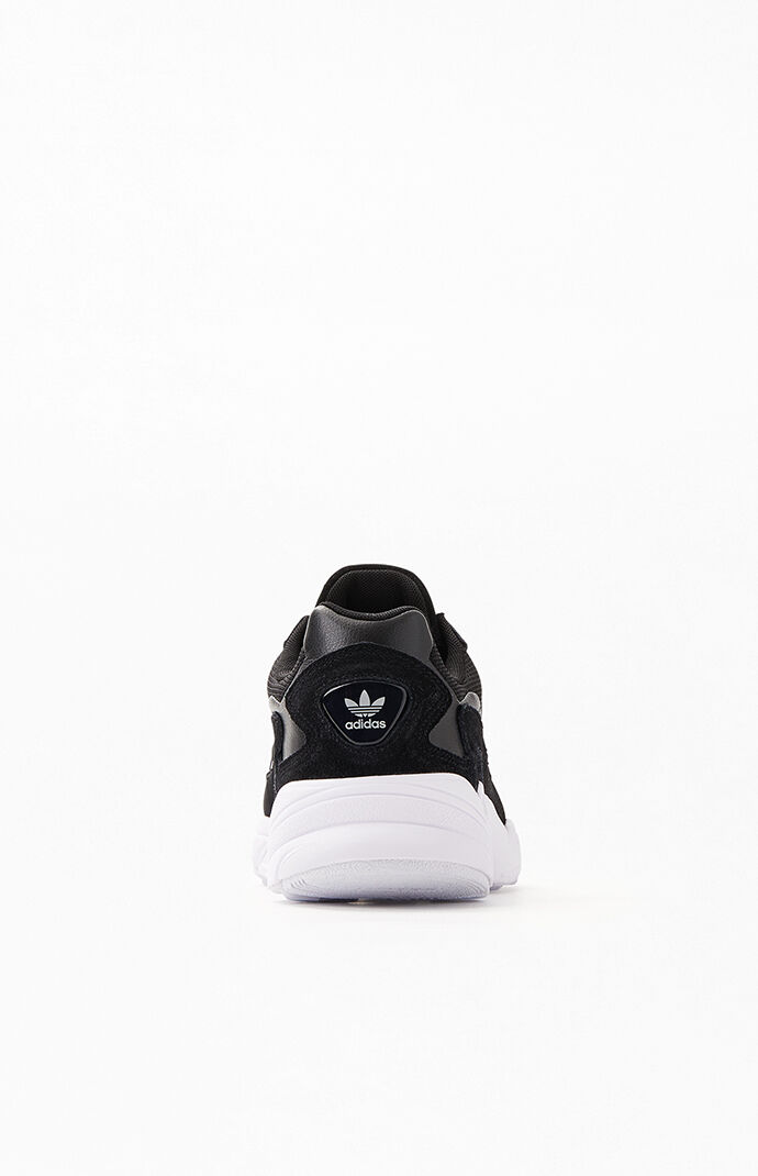 Women's Black & White Falcon Sneakers