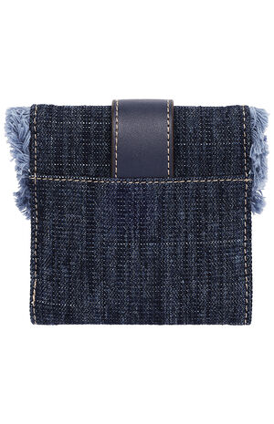 Frayed Flap Small Trifold Wallet image number 4