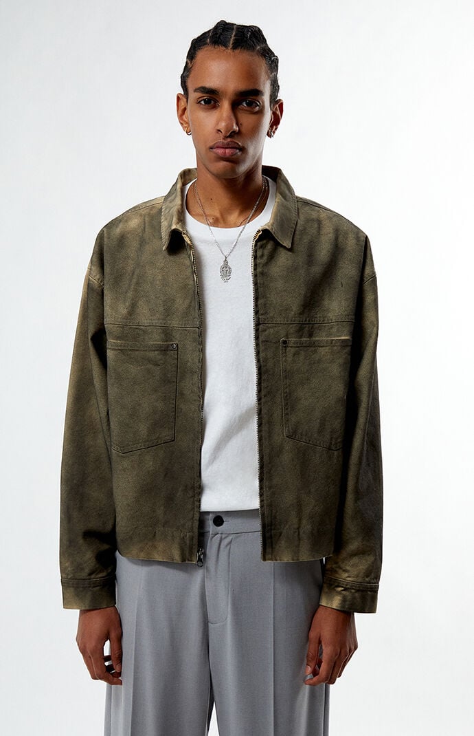 Pacsun Tan Billie Gas Jacket