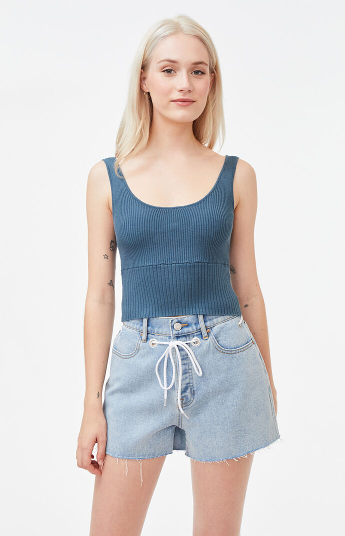 Double Trouble Sweater Tank Top