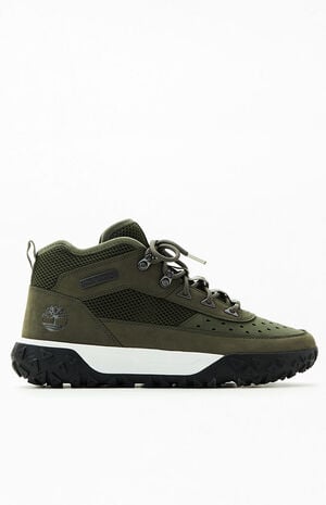 Olive GreenStride Motion 6 Super Oxford Shoes image number 1