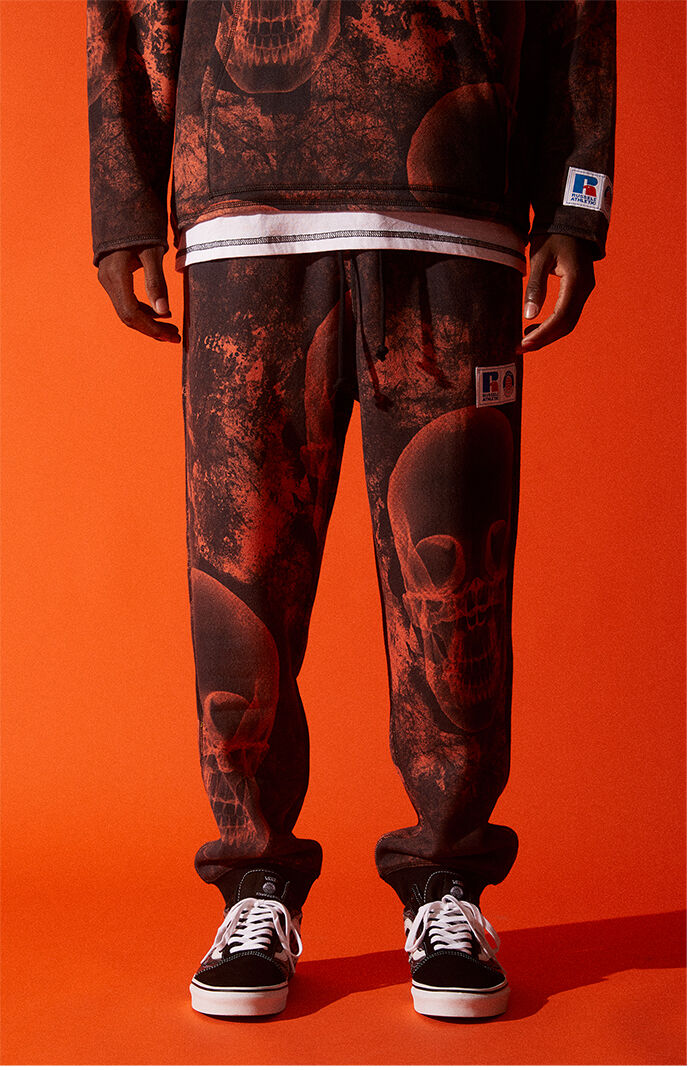Russell black sweatpants new arrivals