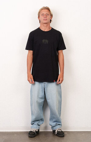 Black Stacked T-Shirt image number 3