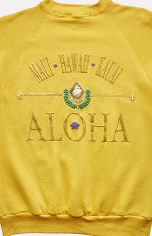 '90s Aloha Crew Neck Sweatshirt image number 2