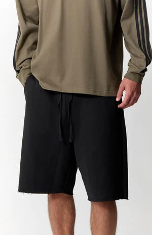 Black Fleece Volley Sweat Shorts image number 5