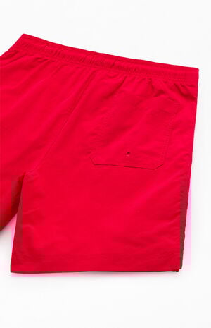 Red Collegiate 6.5" Swim Trunks Red Collegiate 6.5" Swim Trunks image number 4