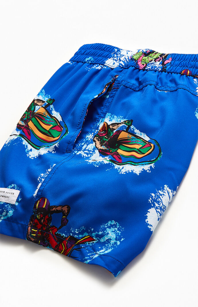 Ski Days Volley 14" Swim Trunks