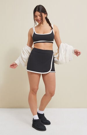 PAC WHISPER Active Black Paloma Mini Skort image number 6
