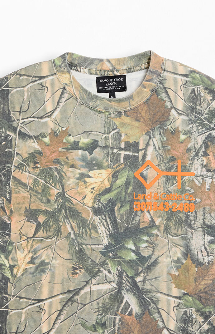 Diamond Cross Ranch Camo Retro Address T-Shirt | PacSun