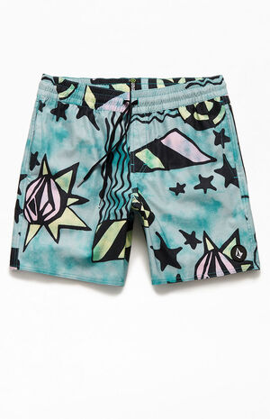 Chlorine Killer Stoney 17" Swim Trunks image number 1