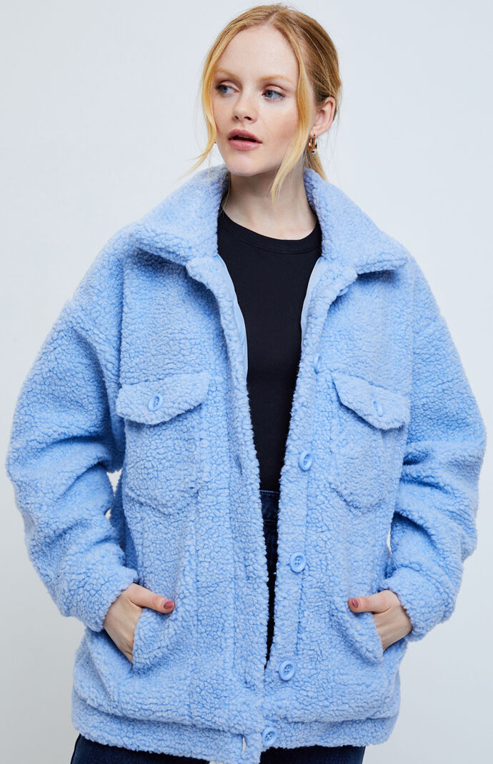teddy jacket pacsun