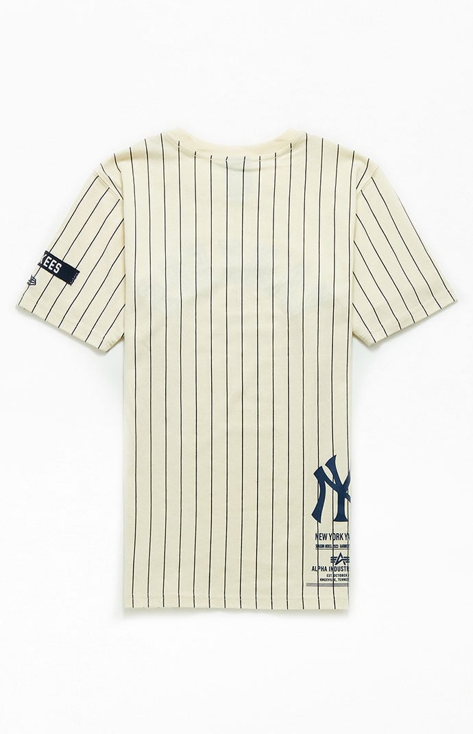 Yankees pinstripe t shirt store