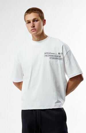 Orbiting Connections Cropped Boxy T-Shirt image number 2