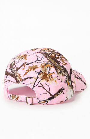Pink Camo Bow Dad Hat image number 2