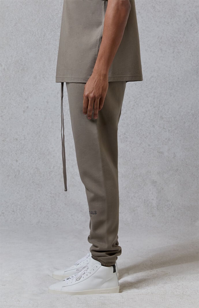 Fear of god essentials sweatpants taupe on sale