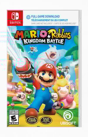 Mario + Rabbids Kingdom Battle (Code in Box) Nintendo Switch Video Game image number 1