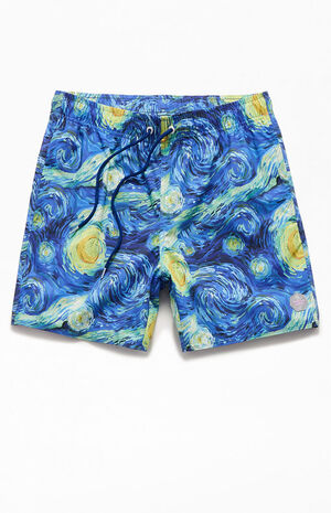 Impasto 17" Swim Trunks image number 1