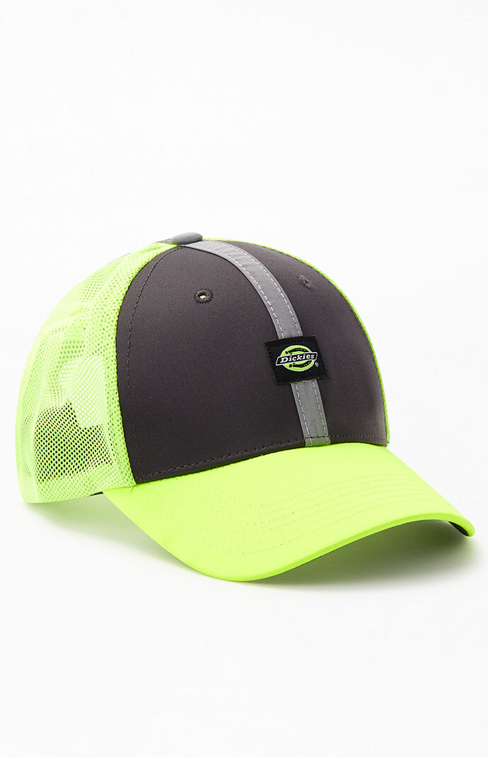 Dickies Yellow Neon Strapback Dad Hat at