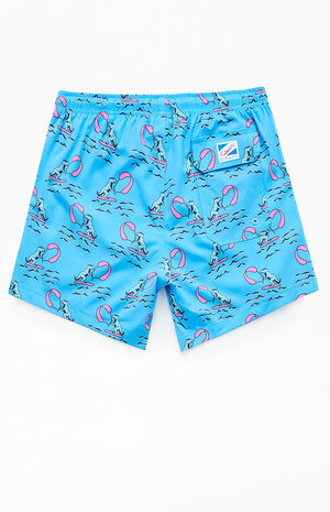 Jurassic Surfer 5" Swim Trunks image number 2
