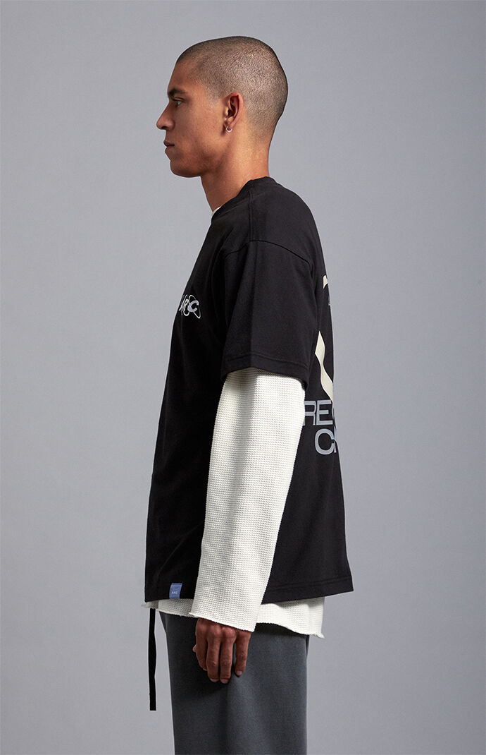 A.R.C. Black System Heavyweight Oversized T-Shirt