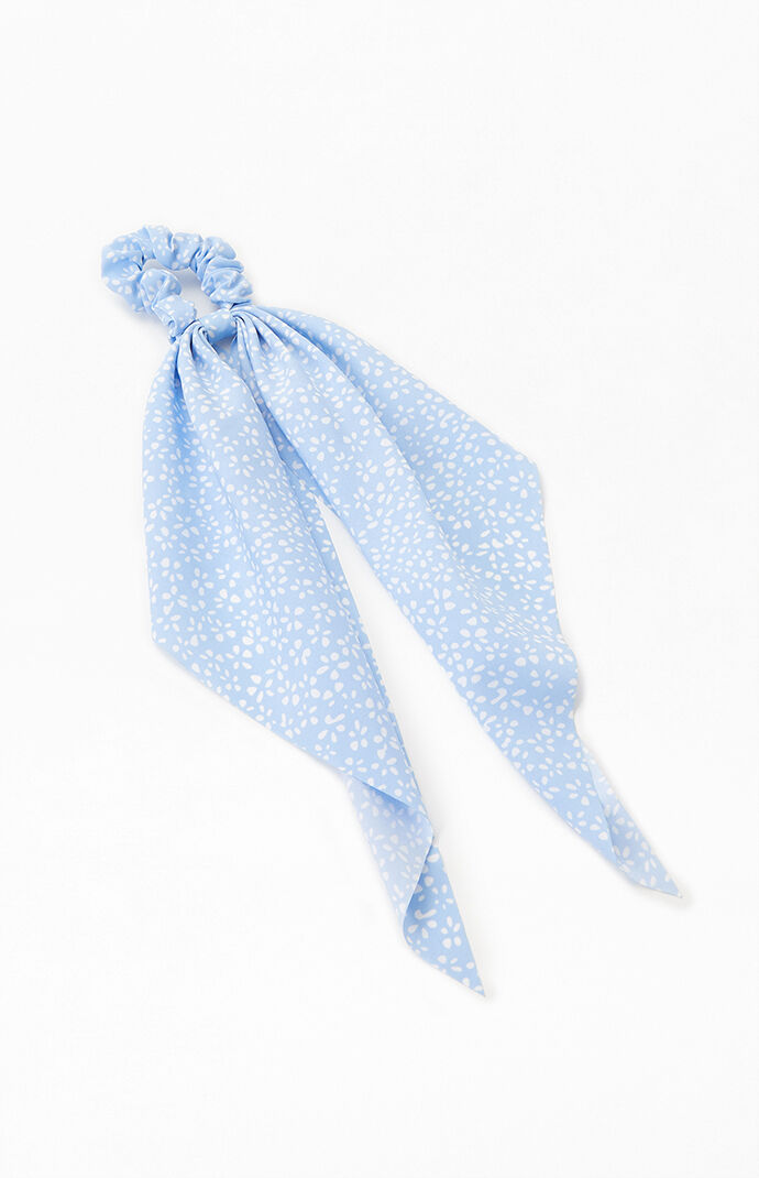 Floral Flowy Scrunchie