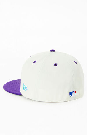 x PS Reserve LA Dodgers Chrome 59FIFTY Fitted Hat image number 3